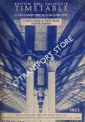 Book cover of Passenger Timetable - Christmas & New Year Supplement, 17 December 1992 to 4 January 1993 by British Railways